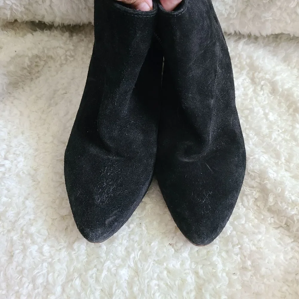 Coconuts by Matisse Black Suede‎ Leather Ankle Boot